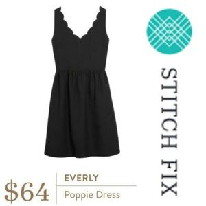 Nwt Stitch Fix Everly Poppie dress fit and flare S